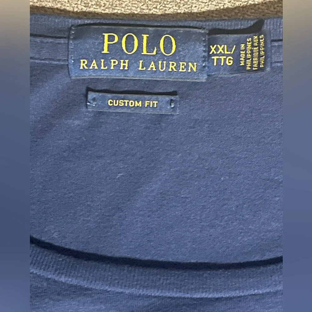 Polo Ralph Lauren USA Big Pony Short Sleeve Tee Size XXL Preppy Luxe Vintage